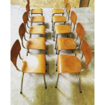 Vintage schoolstoeltjes nr 22